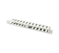 LogiLink ORCC01G cable organizer Cable tray Grey 1 pc(s)