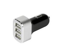 LogiLink PA0082 power adapter/inverter Auto Black, Silver