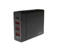 LogiLink PA0122 mobile device charger Universal Black USB Indoor