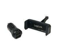 LogiLink PA0133 mobile device charger Smartphone. Tablet Black Cigar l