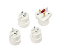 LogiLink PA0186 power plug adapter White