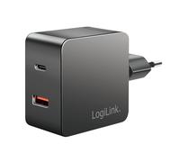 LogiLink PA0310 mobile device charger Universal Black AC Fast charging