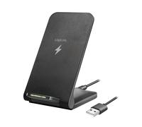 LogiLink PA0315RF mobile device charger Smartphone Black USB Wireless