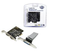 LogiLink PC0033 seriell PCIe 2x+1x parallel