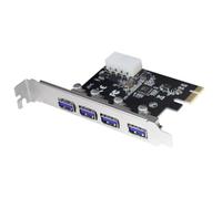 LogiLink PC0057A 4 x USB 3.0 PCI Express Card