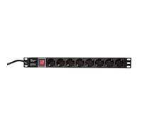 LogiLink PDU8C01 19 Steckdosenleiste 8fach mit