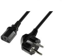 `LogiLink Power Cord, CEE7/7-C13, black, 3,00m` ACC NEW