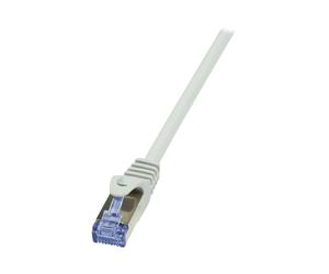 LogiLink Professional CQ3142S Patchkabel Kat. 6A, S/FTP, 50m grau