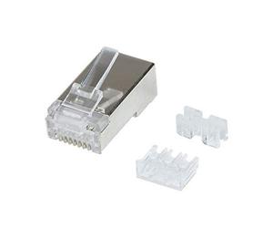 LogiLink Professional Modular Connector Cat.6A STP RJ45 Pack of 50