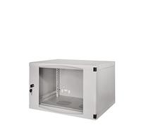 Logilink Professional W06F64G One-Piece Wall Enclosure, 19" Grey