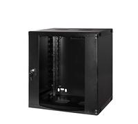 Logilink Professional W12F64B One-Piece Wall Enclosure, 19" Black
