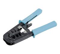 LogiLink Professional WZ0019 Crimping Tool (8P8C-RJ45) with Cable Cutter and Stripper