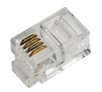 LogiLink RJ10 Transparent