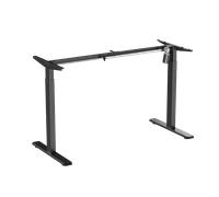 LogiLink Sit-Stand desk frame. single motor. easy-use controller. blac