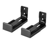 LogiLink Soundbar mounting brackets black wall distance 15.4 cm