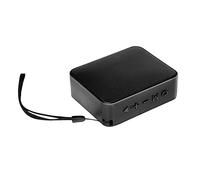 LogiLink SP0057 - Compact Bluetooth 5.0 speaker for music playback (microSD, USB-A, AUX) and built-in FM radio, supports hands- function