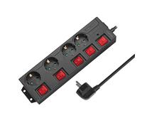 `LogiLink Steckdosenleiste 4-fach,4xCEE 7/3,m. 5Sch` ACC NEW