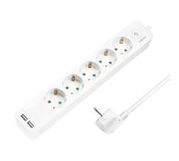 `LogiLink Steckdosenleiste 5-fach, 1,5m 2xUSB 5V/2,` ACC NEW