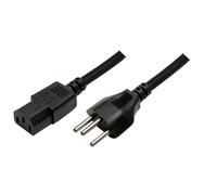 LogiLink Swiss-IEC - C13, 1.8m Black C13 coupler