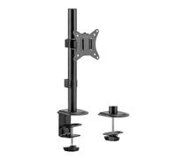 LogiLink Table Monitor Mount for 17-32" Monitors, Load Capacity: 9kg Max., Tilt, Tilt, Rotate, Arm Length: 65mm