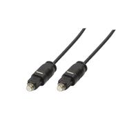LogiLink Toslink - Toslink. 10m audio cable Black