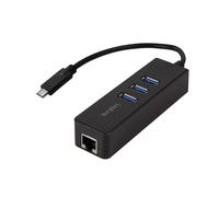 LogiLink UA0283 USB-C Hub 3-Port with Gigabit Ethernet 14 cm Adapter