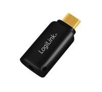 LogiLink UA0356 - USB (Type C) sound card (3.5 mm TRRS plug) with integrated digital-analogue converter (DAC) for Hi-Fi quality sound.