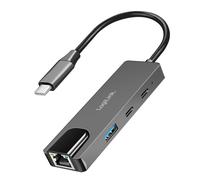 LogiLink USB 3.2 Gen 1 Hub, 3-port , with 2.5G Gigabit Ethernet adapte