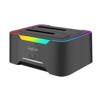 LogiLink USB 3.2 Gen1 Docking Station. 2-Bay. for 2.5/3.5" SATA H