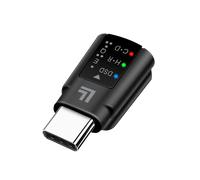 LogiLink USB-C DAC audio adapter, USB-C/M to 3.5 mm/F, black