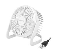 Logilink USB Desk Fan 5" 30dB White