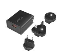 LogiLink USB socket travel adapter for QC 3. 18W