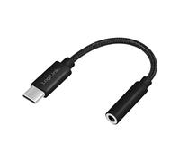 LogiLink USB Type-C cable to 3.5 mm audio jack adapter. 13 cm
