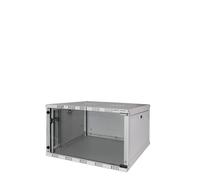 LogiLink W06B54G rack cabinet 6U Wall mounted rack Grey