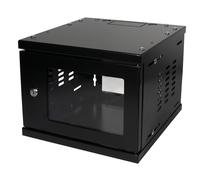 LogiLink W06Z33B rack cabinet 4U Wall mounted rack Black