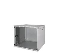 LogiLink W09B54G rack cabinet 9U Wall mounted rack Grey