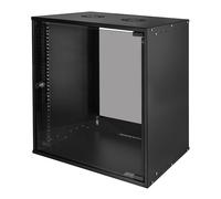 LogiLink W12C55B rack cabinet 12U Wall mounted rack Black