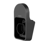 LogiLink Wall Mount with cable rest for EV charging cable. plastic. bl