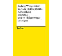 Logisch-Philosophische Abhandlung. Tractatus Logico-Philosophicus: Leseausgabe