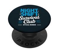 Logistics Crew Warehouse Worker Colleagues Night Shift PopSockets Adhesive PopGrip