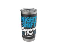 Logistics Crew Warehouse Worker Colleagues Night Shift Stainless Steel Insulated Tumbler