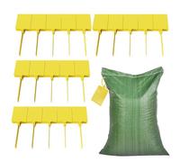 Logistics Labels - Security Shipping Seals, Writable Marker Ties | 100 Self-Locking Logistics Use Big Tags, Cable Ties Labels, Shipping, Transportation, Asset Labels, For Logistics Companies