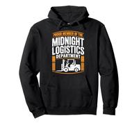 Logistics Night Shift Warehouse Overnight Pullover Hoodie