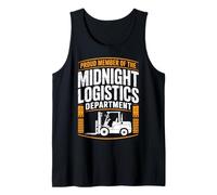 Logistics Night Shift Warehouse Overnight Tank Top