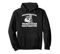 Logistics Pallet - Loading Warehouse Forklift Driver Pullover Hoodie