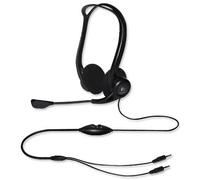 Logitech 860 Headset 3.5mm Stereo On-Ear Microphone Gaming PC Laptop Netbook UK