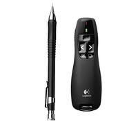 Logitech 910-001357 Wireless Presenter - Presentation Remote, Red Laser, 2x AAA