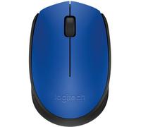 Logitech M171 Wireless Mouse - Black and Blue