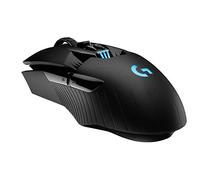 Logitech 910-005673 G903 Lightspeed Wireless Gaming Mouse, RGB, Lightweight, Programmable Buttons, Powerplay-Compatible, Ambidextrous, PC/Mac, Black, Hero 25K Sensor, 25.600 DPI, 140 h Battery Life,