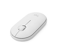 Logitech 910-005888 Pebble I345 Bluetooth Mouse, White, 1000 DPI, 59mm x 107mm x 26.5mm Dimensions